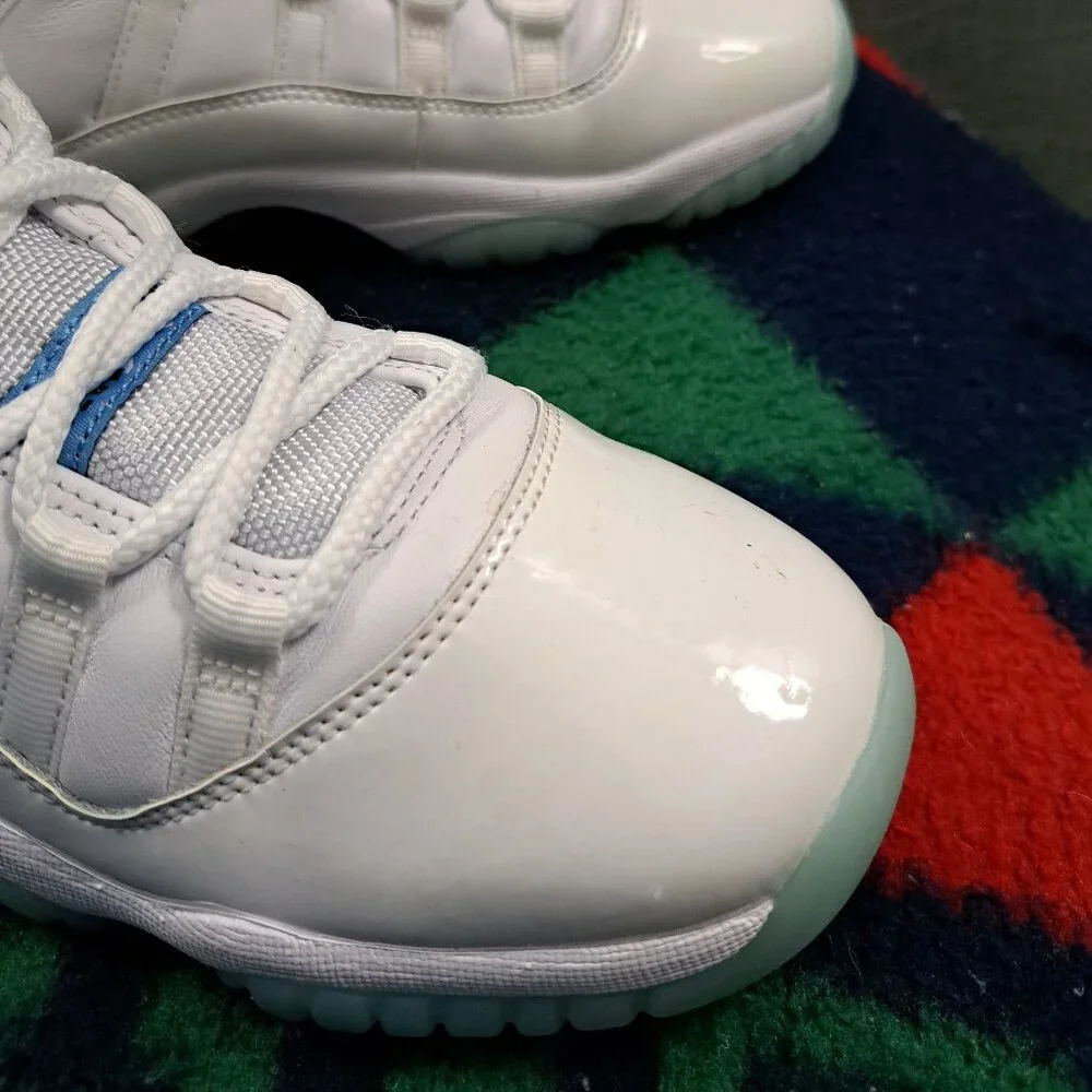 %Nike Air Jordan 11 Retro Low Legend Blue Size 7Y / AJ14